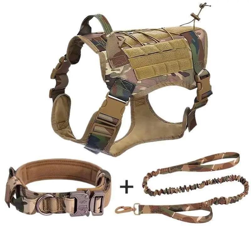 Dog Camouflage Set, Leash Set, Universal Size Nylon Pet Supplies, No Power Required, Ideal for Dogs, Single Unit Count, Perfect for Pet Owners